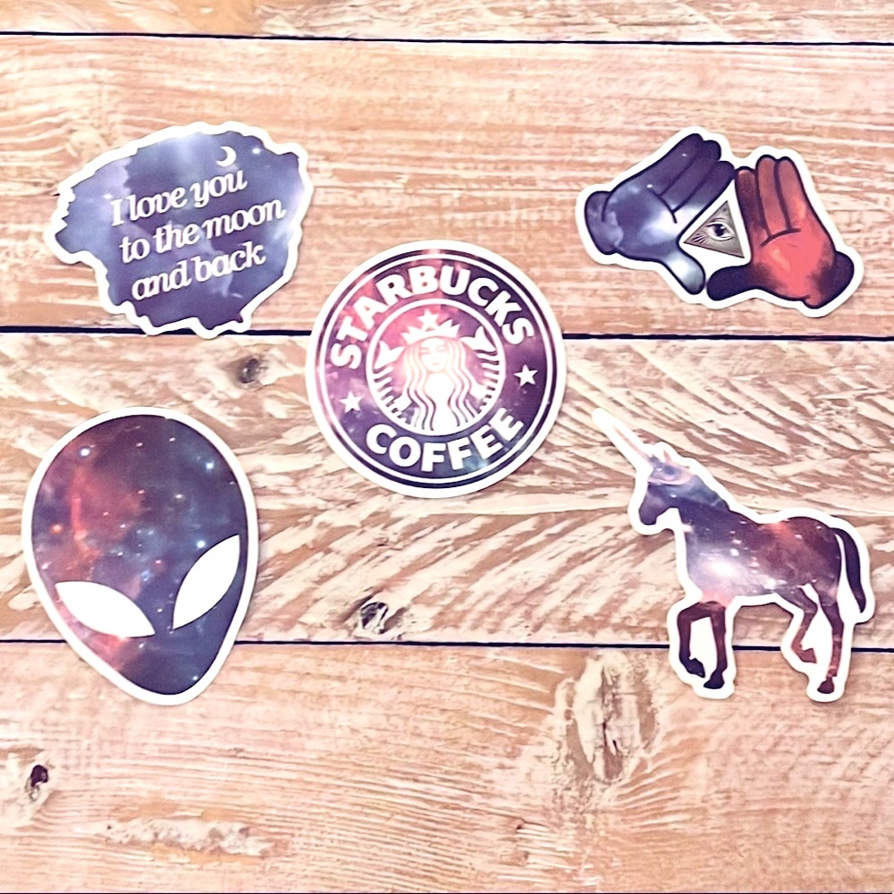 🛸5 Far Out Stickers🛸